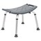 Emma and Oliver Tool-Free 300 Lb. Capacity, Adjustable Bath & Shower Chair w/ Non-slip Feet